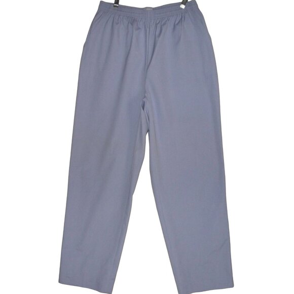 Koret Francisca Size 14 x 28.5" Light Purple Pull On Elastic Waist Pants - Picture 1 of 6